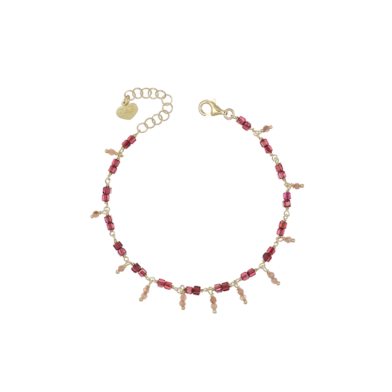 Pulsera Io & Te  Mujer in Plata Granato BRMMGRDO - BRMMGRDO